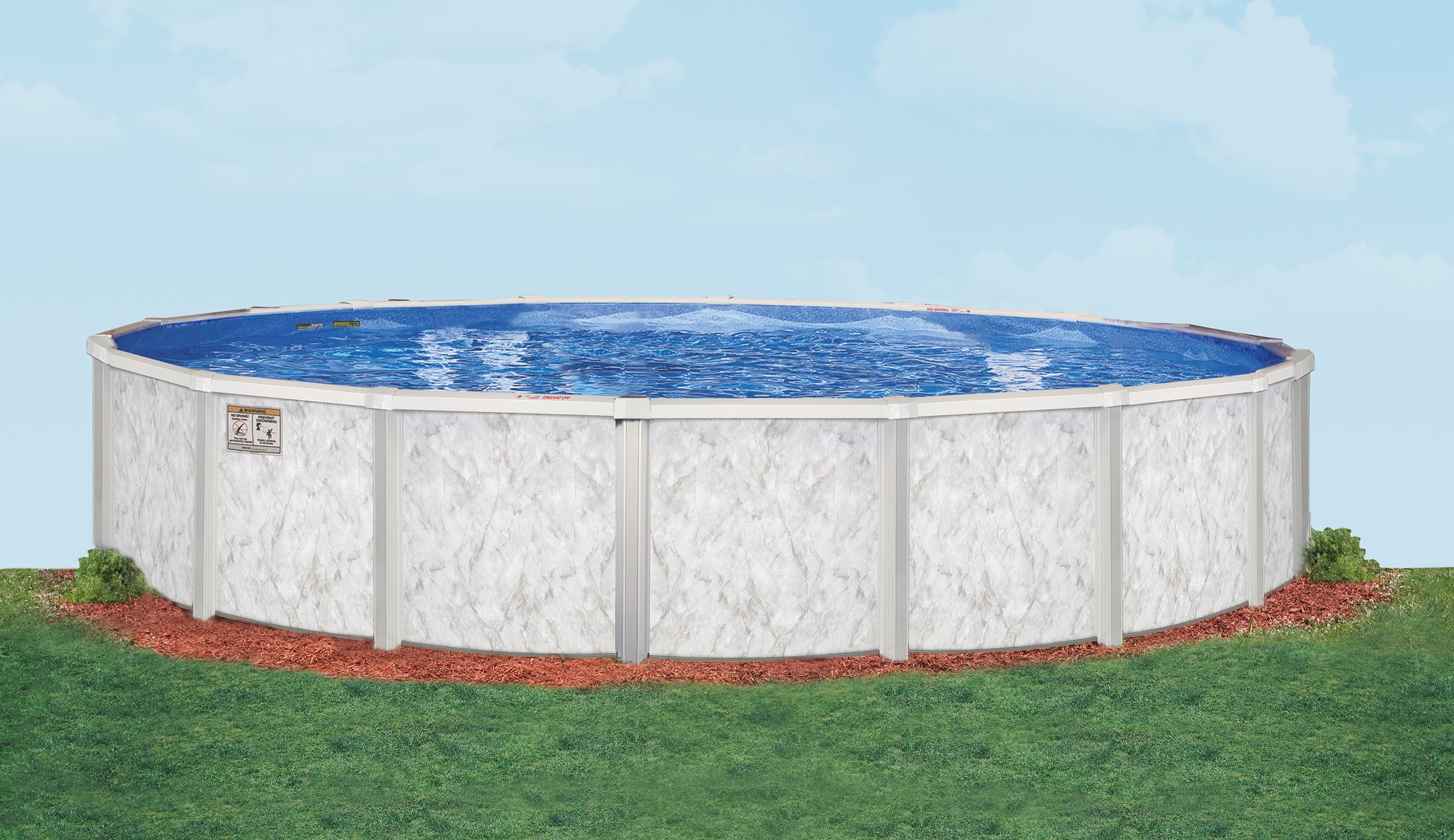 Silver Lake above ground pool